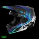 Kask SHOT SPEED KID OLYMP BLUE_PEARLY YS