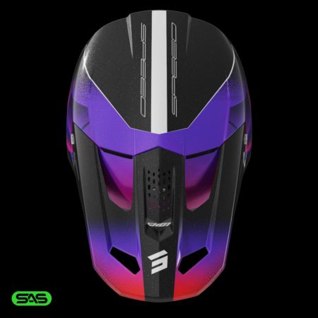 Kask SHOT SPEED KID OLYMP PURPLE_PEARLY YM