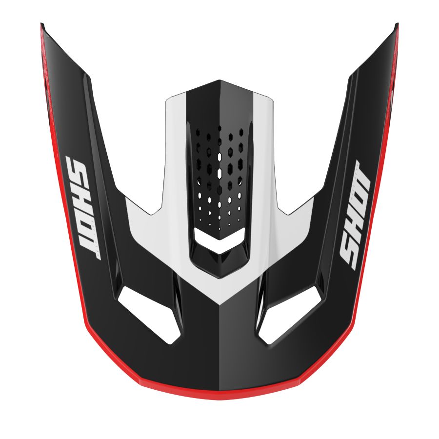 Daszek SHOT SPEED HYBRID RED_GLOSSY