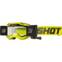 Gogle SHOT IRIS 2.0 ROLL-OFF SOLID_NEO_YELL_GLOSSY