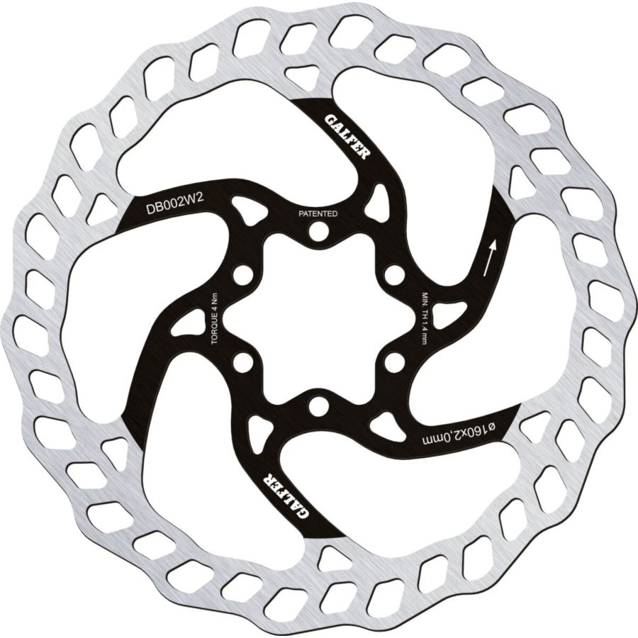 Tarcza hamulcowa GALFER WAVE 160 MM