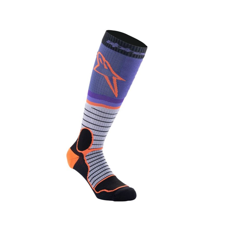 Skarpety ALPINESTARS MX pro pur/bk/gy l