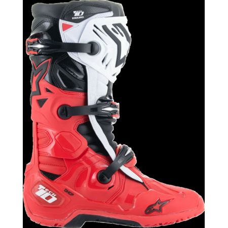 Buty tech 10 Enduro rd/bk/wh 9
