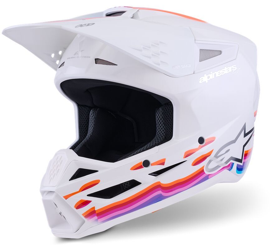 Kask ALPINESTARS SUPERTECH M3 FORCE wht gloss 2XL