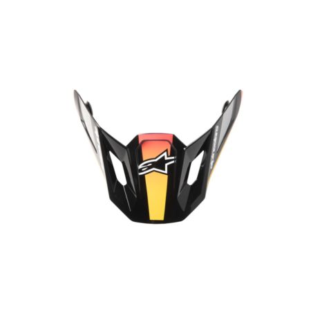 Daszek kasku ALPINESTARS SUPERTECH M7 blk/ylw/pnk