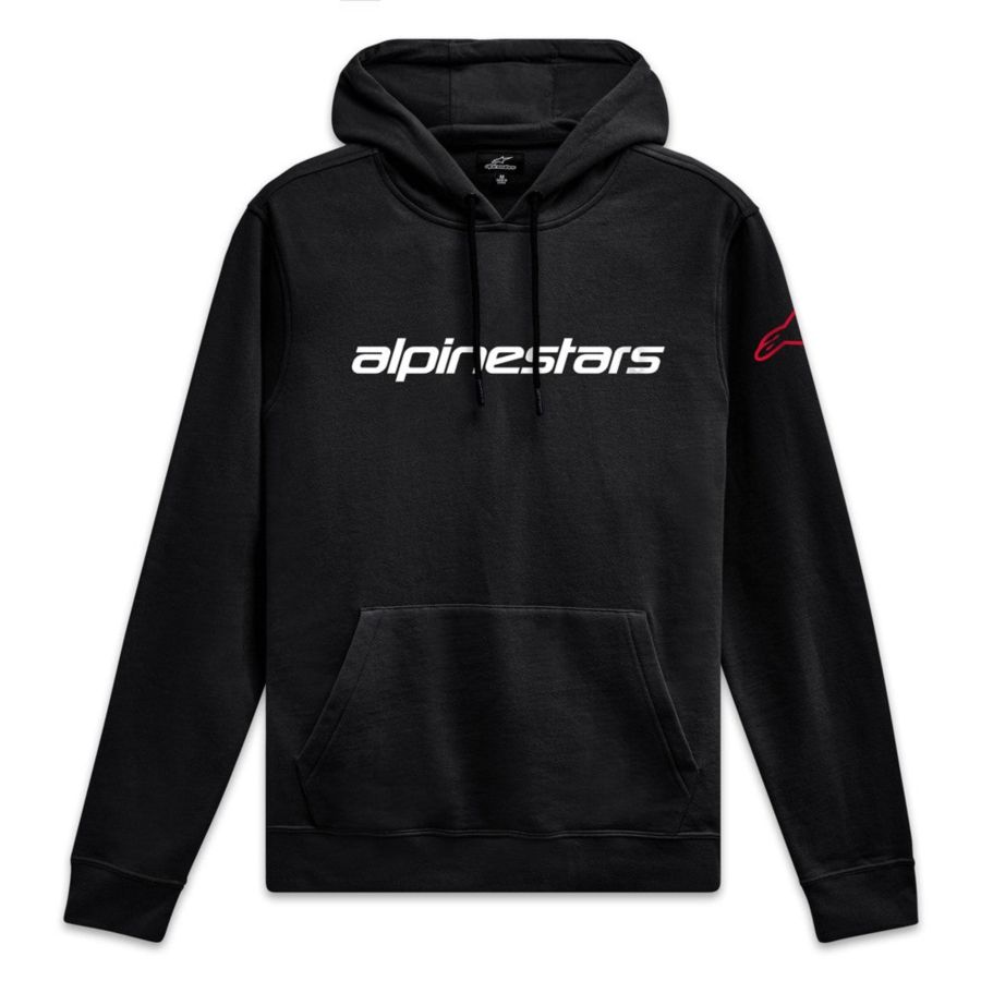 Bluza casual ALPINESTARS WORDMARK V3 bk/wh/r L