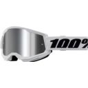 Gogle 100% STRATA 2 white mr sl