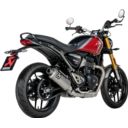 Tłumik slip-on ti AKRAPOVIC TRIUMPH SCRAMBLER 400
