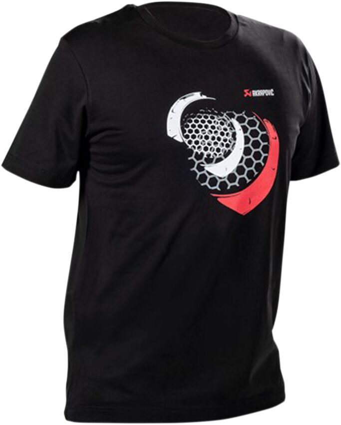 T-shirt AKRAPOVIC TEE black 3XL