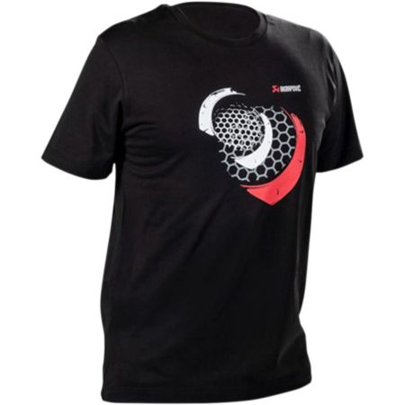 T-shirt AKRAPOVIC TEE black 3XL