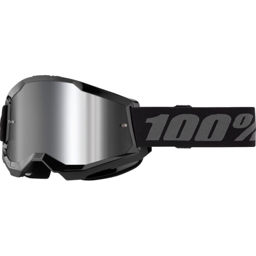 Gogle 100% STRATA 2 black mr sl