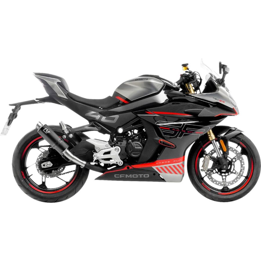 Tłumik slip-on LEOVINCE GP CORSA CF MOTO SR 450