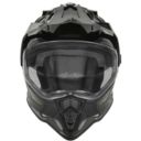 Kask NOX DUOSPORT SOLID czarny połysk S
