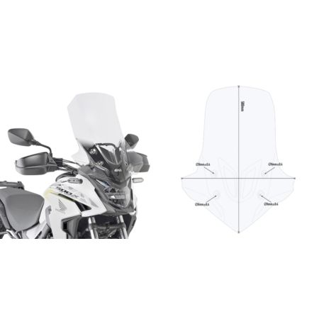Szyba GIVI D1171ST HONDA CB 500 X