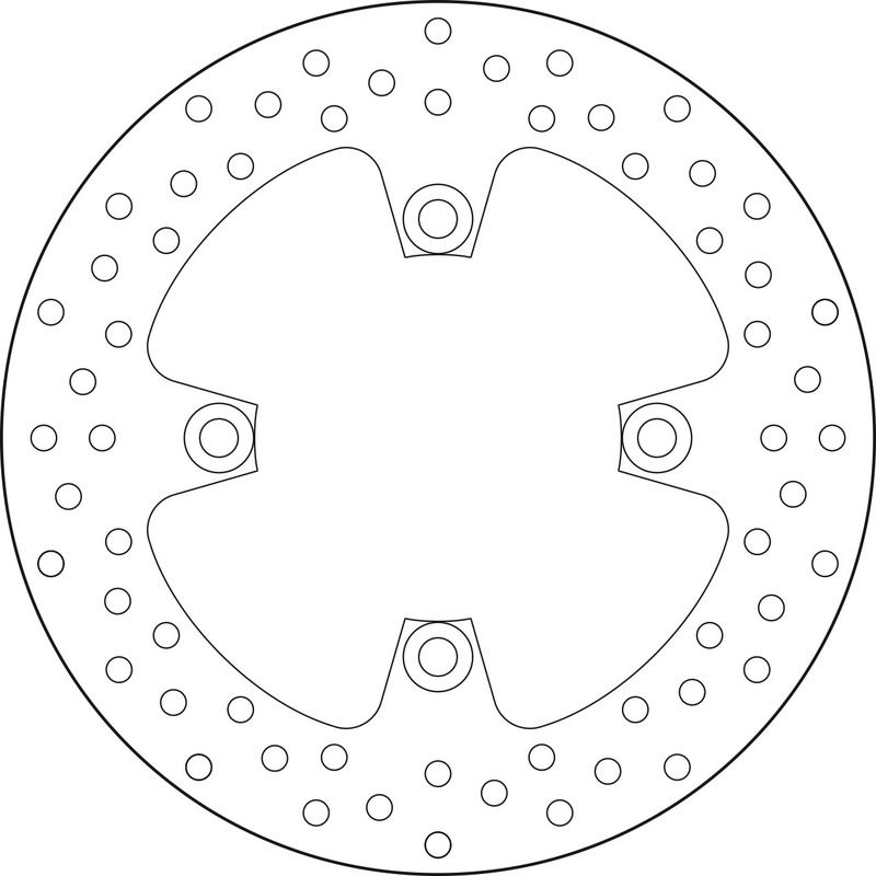 Tarcza hamulcowa BREMBO KAWASAKI GPX750R