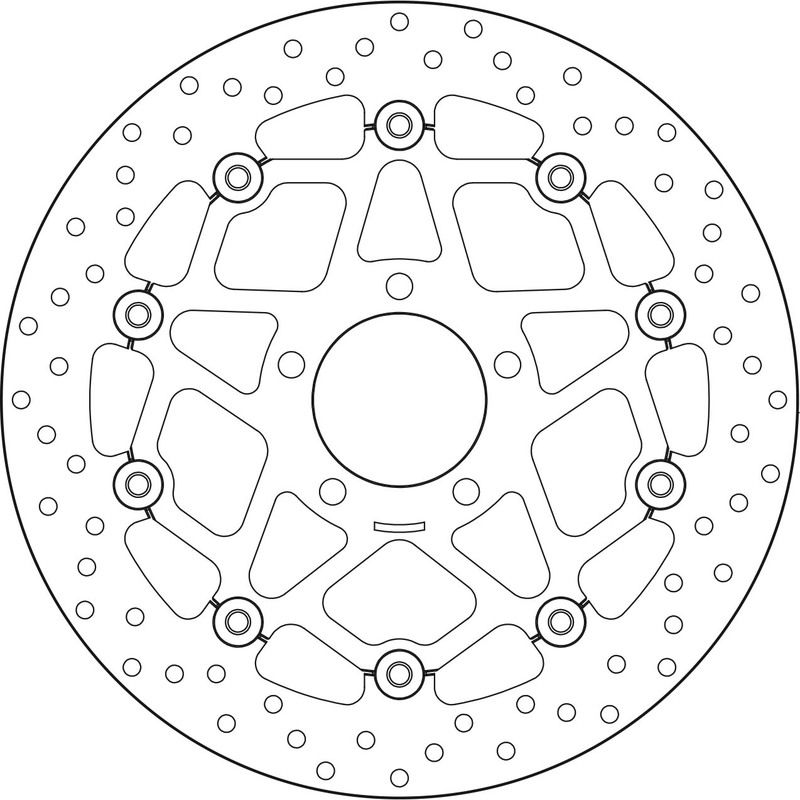 Tarcza hamulcowa BREMBO SUZUKI GSX-R1000