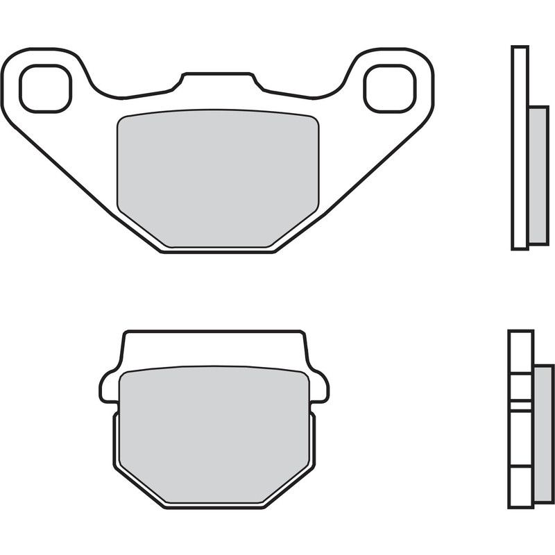 Klocki hamulcowe BREMBO SUZUKI QUADRACER LT500R