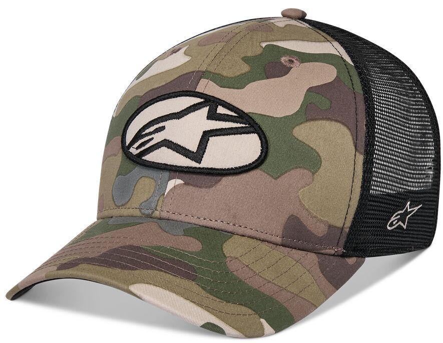 Czapka z daszkiem ALPINESTARS OBLIQUE green camo