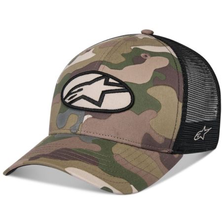 Czapka z daszkiem ALPINESTARS OBLIQUE green camo