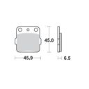 Klocki hamulcowe MOTO-MASTER KH84 (11)