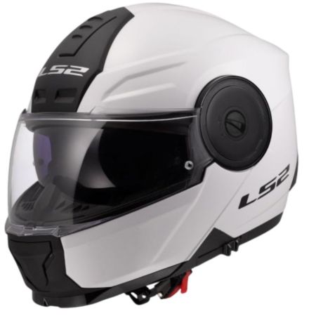 KASK LS2 FF902 SCOPE II SOLID WHITE L+PNLCK