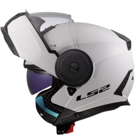 KASK LS2 FF902 SCOPE II SOLID WHITE L+PNLCK