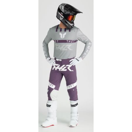 Bluza THOR SPORTMODE FLITE GY/PU szara M