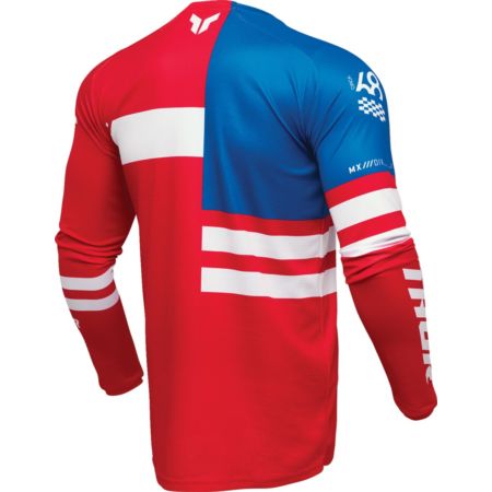Bluza THOR LAUNCHMODE PATRIOT RWB czerwona S