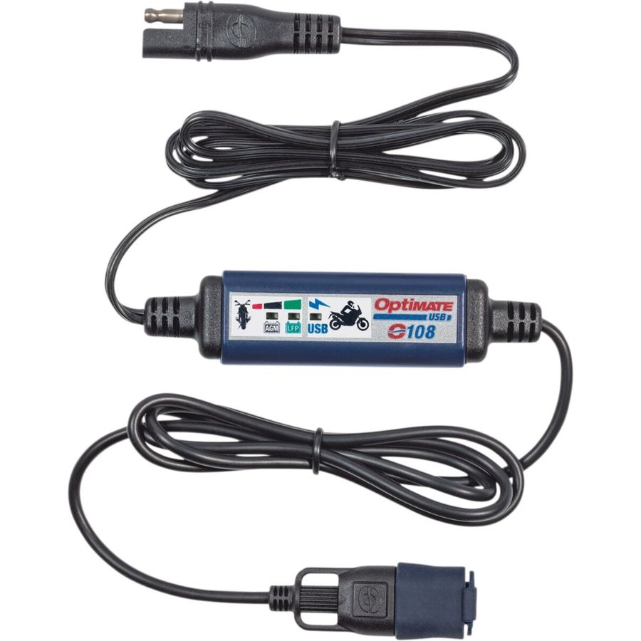 Ładowarka motocyklowa SAE/USB OPTIMATE TECMATE