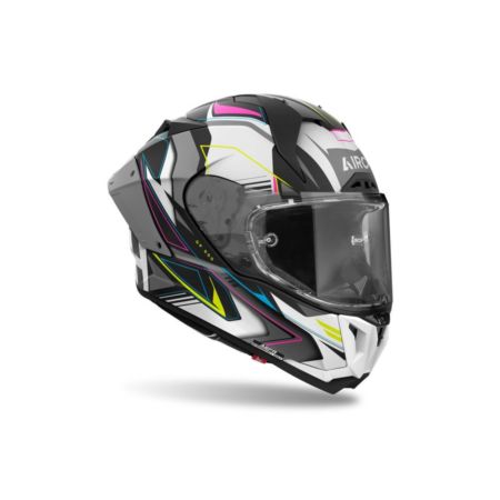 Kask AIROH GP 800 MUST MULTICOLOR MATT czarny L