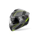 Kask AIROH SPECKTRE LEAF YELLOW MATT szary L