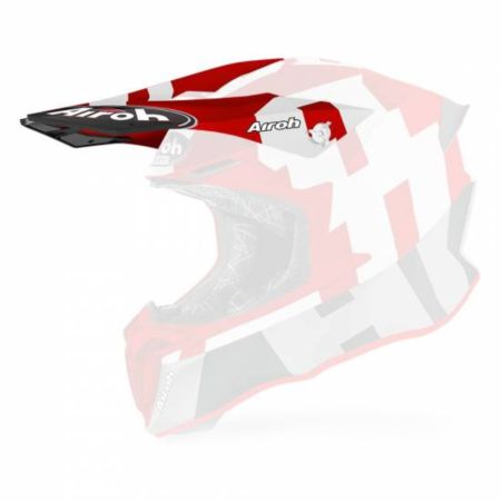 Daszek kasku AIROH TWIST 2.0 frame red matt