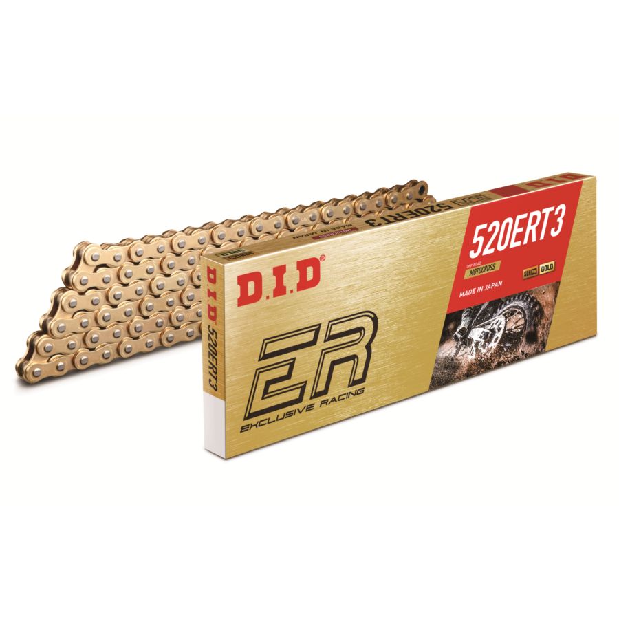 Łańcuch DID 520 ert3 gg-118 złoty (118 ogniw)