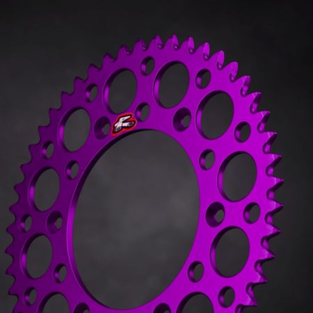 Zębatka aluminiowa tył RENTHAL PURPLE 520 51T