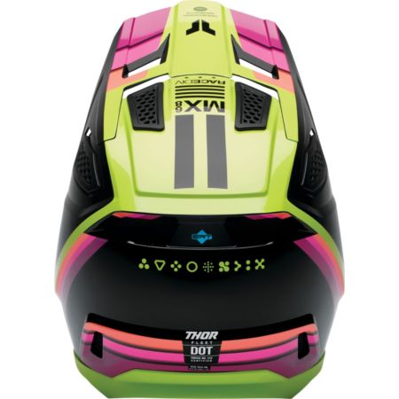 Kask THOR FLEET DEFY BLACK/ACID XS