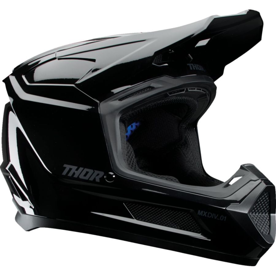 Kask THOR YOUTH FLEET BLACKOUT GLOSS L