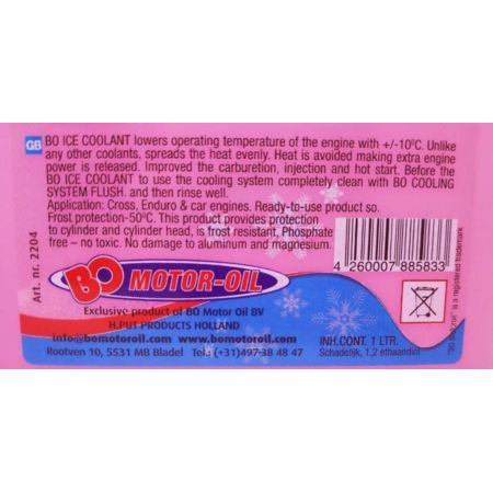 Płyn do chłodnic BO racing coolant 1l