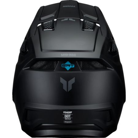 Kask THOR FLEET BLACKOUT czarny S