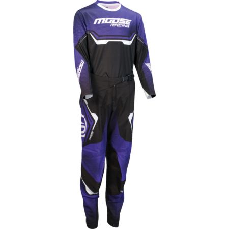 Bluza MOOSE OFFROAD YOUTH QUALIFIER PU/BK/WH XS