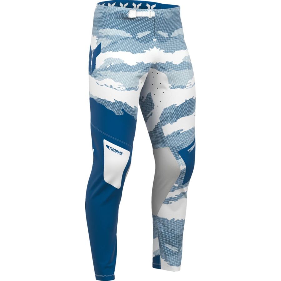 Spodnie THOR SPORTMODE RECON WHITE/BLUE 30