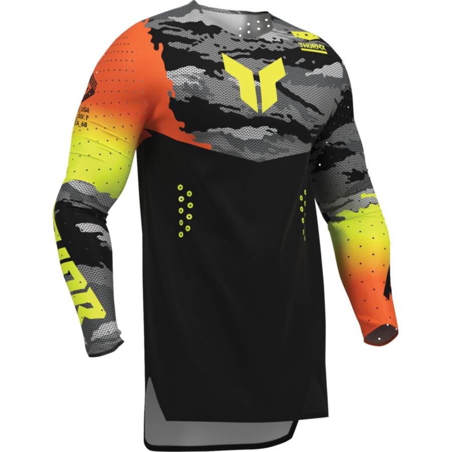 Bluza THOR SPORTMODE RECON BLACK/ACID M