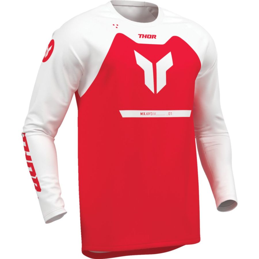 Bluza dziecięca THOR YOUTH RIDEMODE MENACE RED S