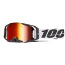 Gogle 100% ARMATIC CALDWELL BLACK MIRROR RED