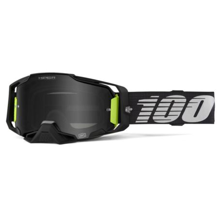 Gogle 100% ARMEGA TETSUMI BLACK MIRROR BLACK