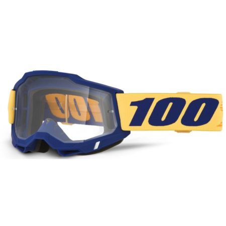 Gogle 100% ACCURI 2 DESOTO BLUE MIRROR CLEAR