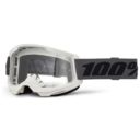 Gogle 100% STRATA 2 GREY MIRROR CLEAR