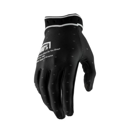Rękawiczki 100% RIDEFIT BLACK S