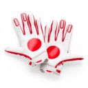 Rękawiczki 100% RIDEFIT TEAM IKUZAWA RED/WHITE S