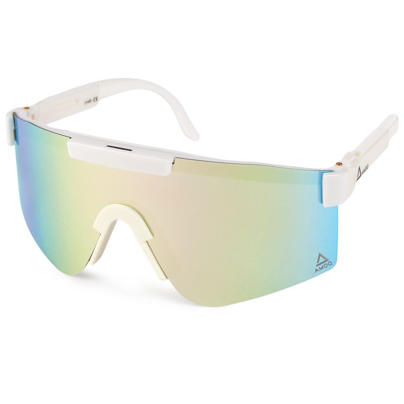 Okulary przeciwsłoneczne AMOQ COMET WHITE/PINK