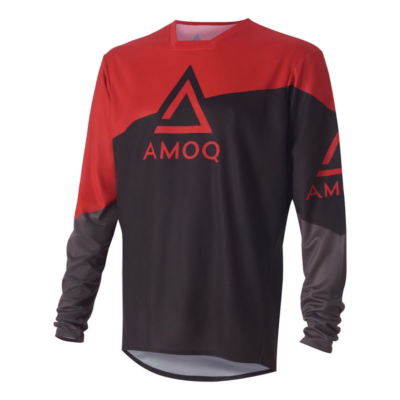 Bluza AMOQ ASCENT STRIVE BLACK/RED M
